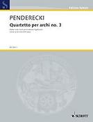 Penderecki: Quartetto per archi no. 3