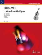 Friedrich August Kummer: 10 Etudes Mëlodiques Opus 57