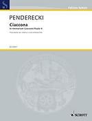 Penderecki: Ciaccona