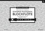 Birgit Baude: Senioren musizieren: Blockflöte Begleitheft Bd 1