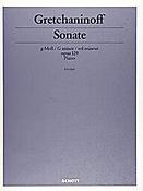 Gretchaninov: Sonata G Minor op. 129