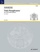 Naji Hakim: Trois Paraphrases