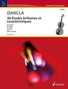 Dancla: 20 etudes brillantes et Caracteristiques op. 73