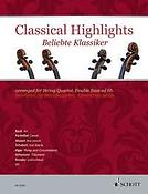 Classical Highlights Repertoire for Stringquartet