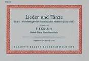Giesbert: Lieder & Tanze