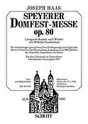 Speyerer Domfestmesse op. 80