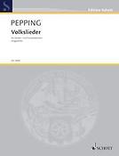 Pepping: Volkslieder
