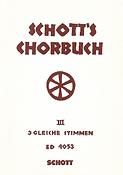 Schott's Chorbuch Band 3