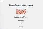 Wohlgemuth: Duette Altfranzosischer Meister