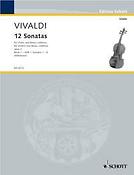 Vivaldi: 12 Sonaten  1 Opus 2
