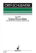 Cantus-fuermus-Satze