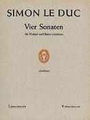 Leduc: Sonaten