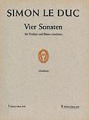Leduc: Sonaten