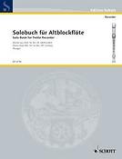 Runge: Solobuch fuer Blockflöte 1