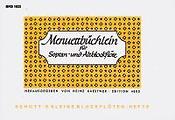 Menuettbuchlein