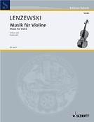 Lenzewski: Musik for Violine