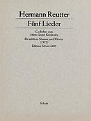 5 Lieder nach Gedichten von Marie Luise Kaschnitz