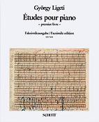 Ligeti: Studies for Piano Vol. 1