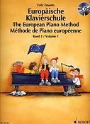 Fritz Emonts: Europaische Klavierschule 1 -The European Piano Method Band 1