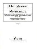 Robert Schumann: Missa Sacra Opus 147 Koorpartituur