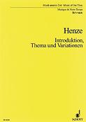 Introduction, Theme and Variations