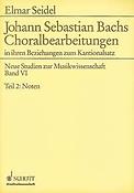 Seidel: Bachs Choralbearbeitungen