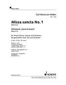 Missa sancta No.1 Eb major WeV A.2 / WeV A.3