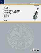 Sebastian Lee: 40 Easy Studies op. 70