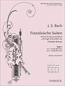 Franzosische Suiten BWV 812 and 813 Heft 1