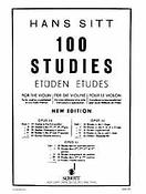 Hans Sitt: 100 Etudes 5 Opus 32 (Doppel