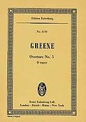 Greene: Overture No. 5 D major
