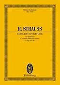 Strauss: Concert Overture C minor o. Op. AV. 80