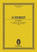 Franz Schubert:  String Quartet E major op. 125/2 D 353