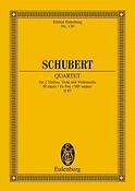 Franz Schubert:  String Quartet Eb major op. 125/1 D 87