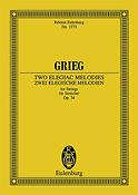 Grieg: 2 elegiac Melodies op. 34