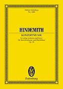 Hindemith: Concert music op. 50
