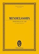 Mendelssohn: Sinfonias IX-XII