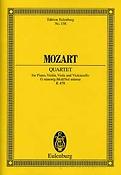 Mozart: Piano Quartet G minor KV 478