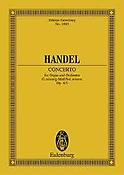 Handel: Organ Concerto No. 3 G minor op. 4/3 HWV 291
