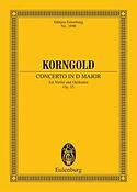 Korngold: Concerto in D major op. 35