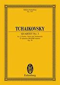 Tchaikovsky: String Quartet No. 3 Eb minor op. 30 CW 92