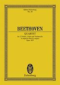 Beethoven: String Quartet A major op. 18/5