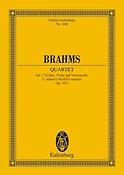 Brahms: String Quartet C minor op. 51/1