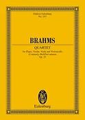 Brahms: Piano Quartet G minor op. 25