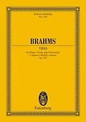 Brahms: Piano Trio C minor op. 101