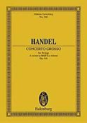 Handel: Concerto grosso A minor op. 6/4 HWV 322