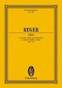 Max Reger:  String Trio A minor op. 77b