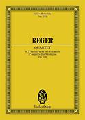 Max Reger:  String Quartet Eb major op. 109