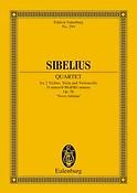 Sibelius: String Quartet D minor op. 56