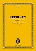 Beethoven: String Quartet E minor op. 59/2